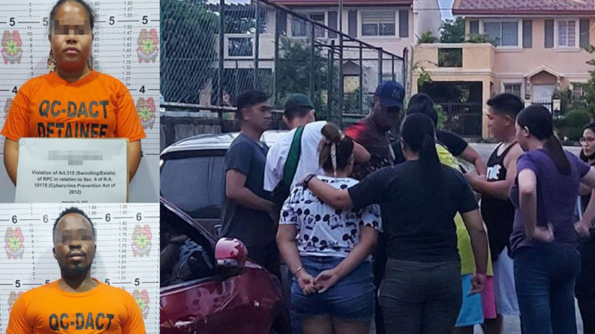 Un nigérian et sa compagne philippine arrêtés pour escroquerie