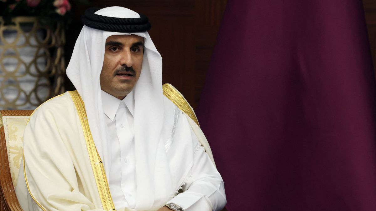 Emir du Qatar Cheikh Tamim ben Hamad Al Thani (Kazakhstan/REUTERS/Vyacheslav Prokofyev)