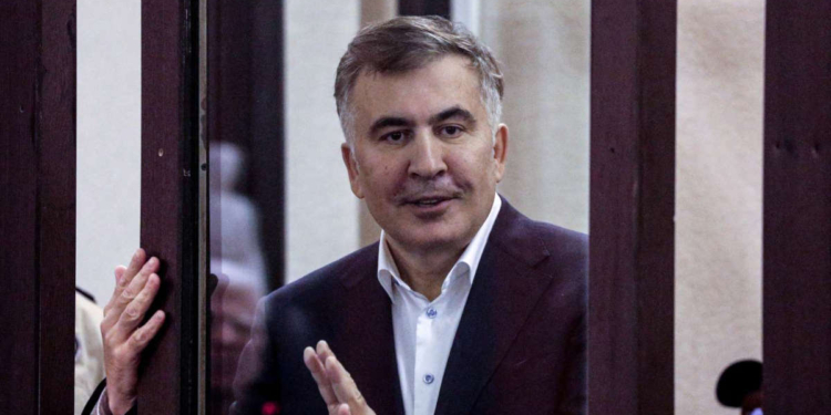Mikheil Saakashvili. (Photo: IRAKLI GEDENIDZE / POOL / AFP)
