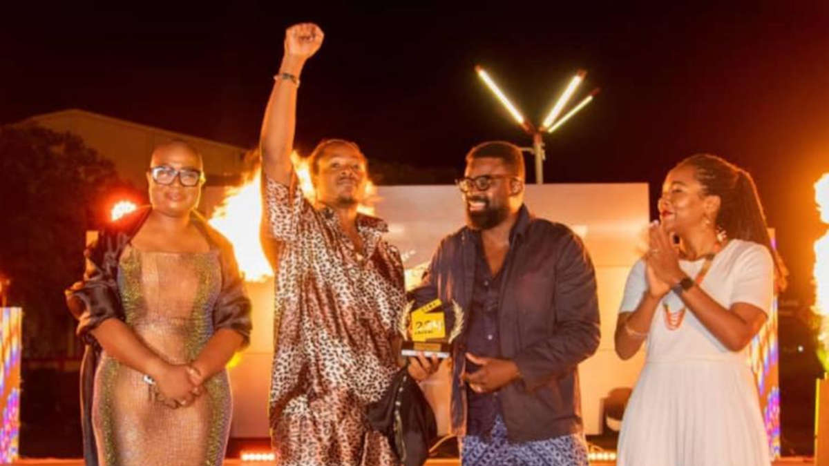 Ciné 229 Awards sponsorisé par CANAL+ Bénin: Anges Rock Hounga, lauréat du Grand prix Djimon Hounsou 