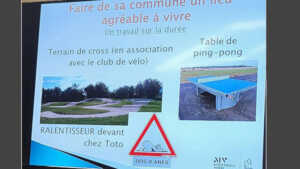 Dos d'âne représenté par un musulman: grosse polémique en France