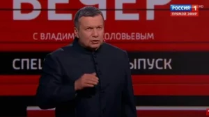 Russie: cet animateur pro-Poutine défie Zelensky en duel (VIDEO)