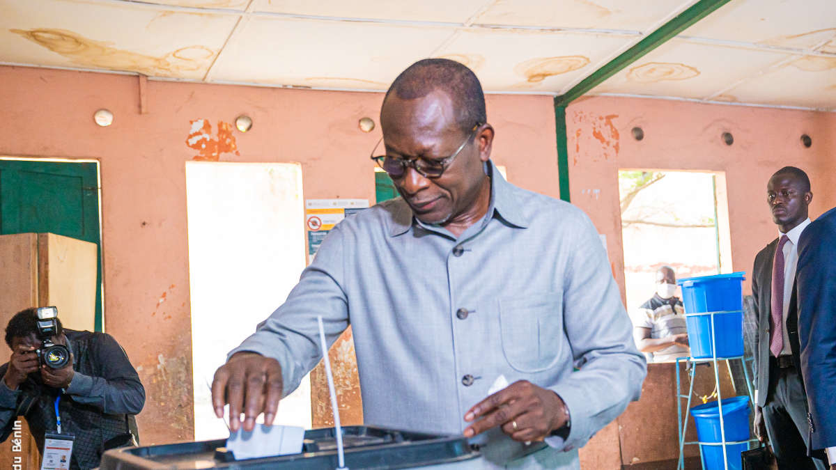 Législatives au Bénin: Patrice Talon a voté ce matin, ses mots à la presse