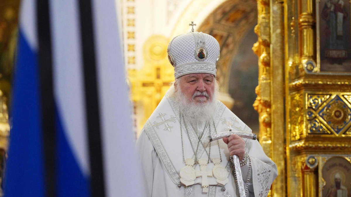 Le patriarche orthodoxe russe Kirill (Sergey Vlasov/AFP)