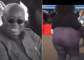 Le président Akufo-Addo s'émerveille face à des femmes aux courbes généreuses et amuse la toile (Vidéo)