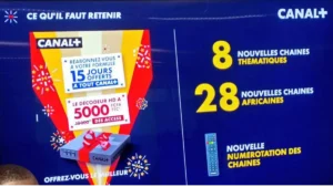 Sport, série, divertissement : Canal+ Bénin apporte de bonnes nouvelles à ses abonnés