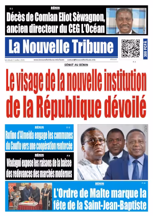 Une du journal