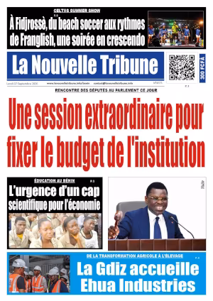 Une du journal