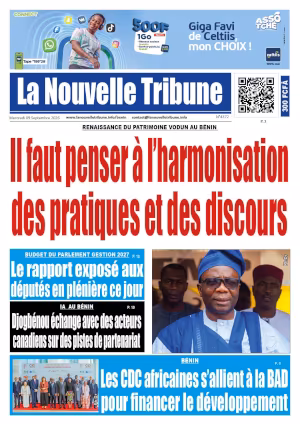 Une du journal