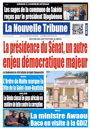 Une du journal