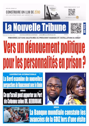 Une du journal