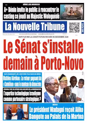 Une du journal