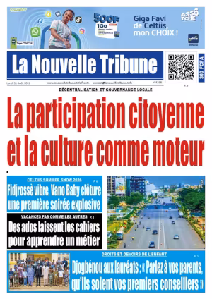 Une du journal