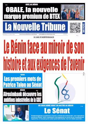 Une du journal