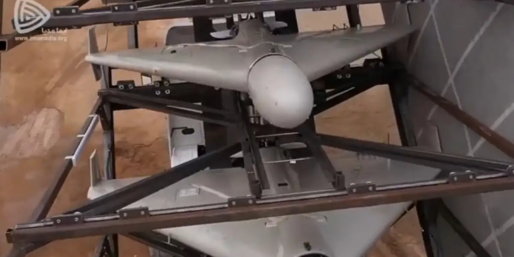Un drone iranien Shahed-136.  Open source photo