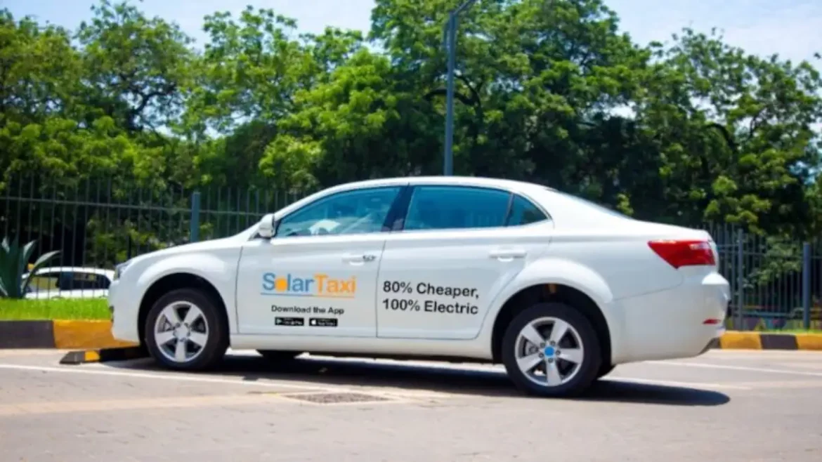 Des taxis solaires assemblés et mis en service dans ce pays africain