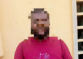 Photo du cybercriminel diffusée par la police togolaise