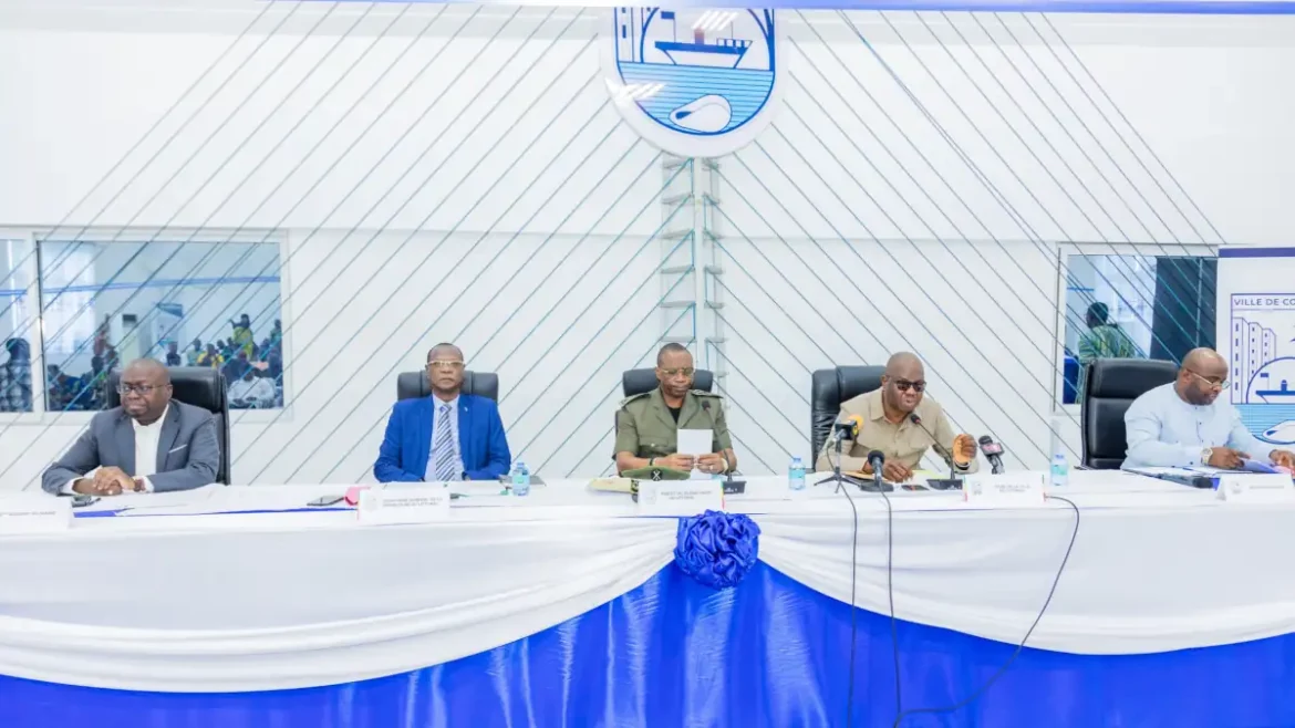 Cotonou : Le préfet du Littoral en tournée statutaire à la mairie