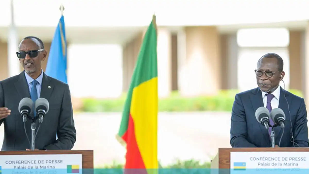 Des propos de Kagame au Bénin provoquent la colère de la RDC