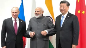 Leçons de géopolitique: l'Inde alliée de la Chine dans les BRICS mais alliée des USA contre la Chine