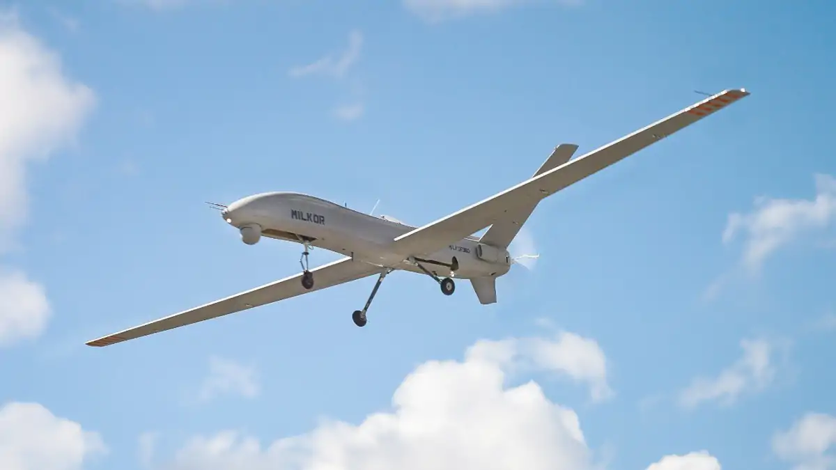 Milkor 380: le plus grand drone militaire fabriqué en Afrique bientôt disponible