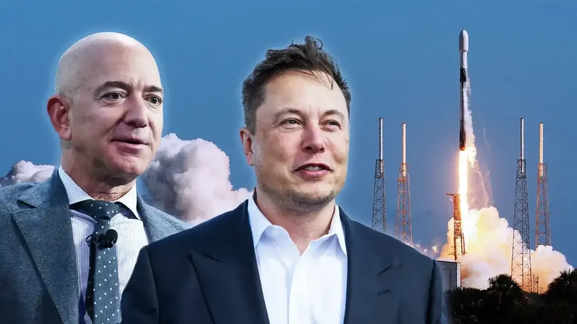 Pour concurrencer Elon Musk, Jeff Bezos va utiliser un de ses services