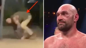 Tyson Fury ivre dans la rue, choque la toile (vidéo)