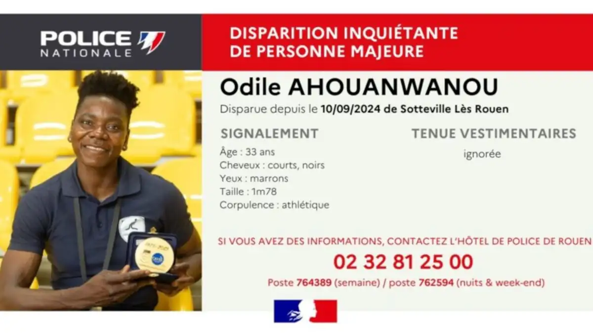 Disparition inquiétante de l'athlète béninoise Odile Ahouanwanou