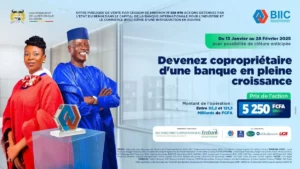 Vente des actions de la BIIC au Bénin : Voici le point de l’opération