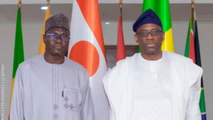 Bénin : l’ambassadeur du Niger présente les copies figurées de ses lettres de créance