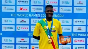 Jeux Mondiaux 2025: le béninois Marcel GBETABLE décroche la médaille d’or