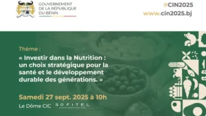 Investir dans la nutrition : le Bénin réunit experts et décideurs africains