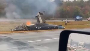 Crash d'un avion aux USA (TMZ)