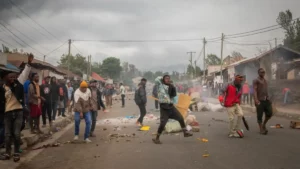 Les manifestants au Kenya