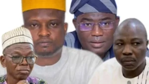 Kassa Mampo, Appolinaire Affewe. Anselme Amoussou et Moudachirou Bachabi
