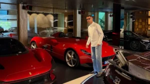 Cristiano Ronaldo dévoile une partie de son impressionnante collection de voitures de luxe