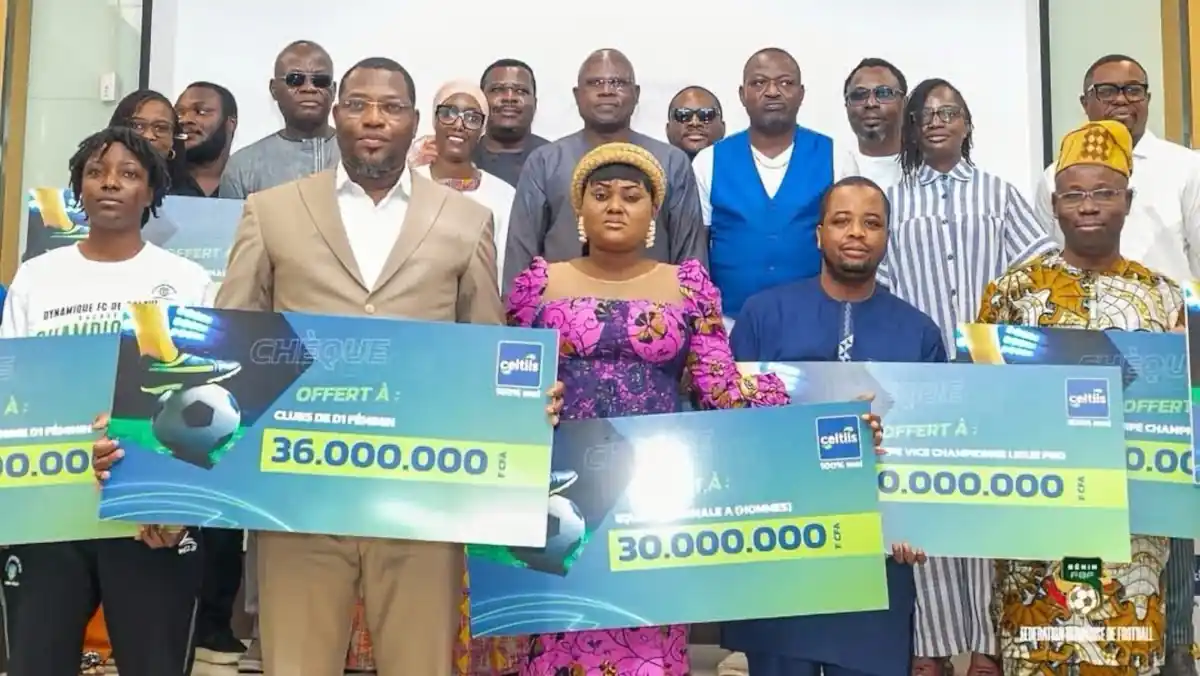 Beninese football: Celtiis grants subsidies to clubs, national teams and the FBF