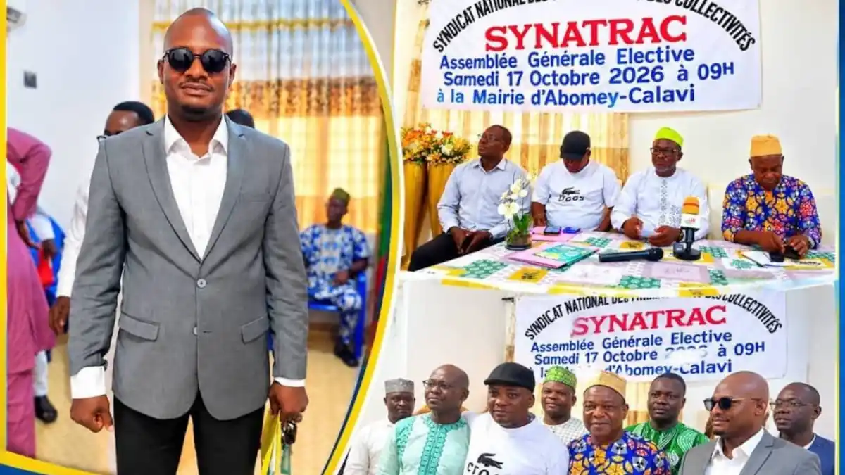 Mairie d’Abomey-Calavi : Karl Gnanwo prend les commandes du SYNATRAC après le départ de Fulgence Aguiar