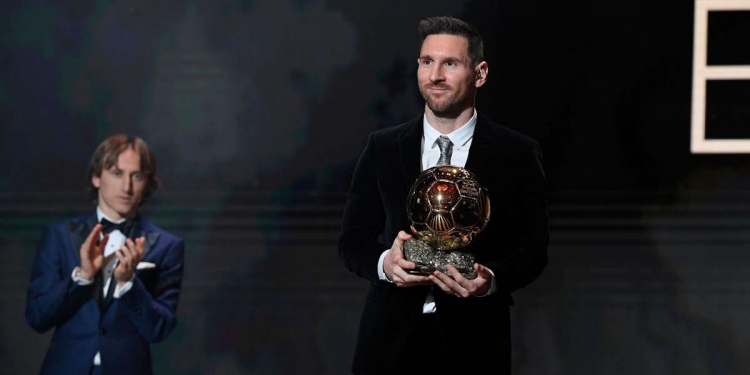 Lionel Messi sacré ballon d'or